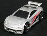 2002 Hot Wheels Spinnin' Rim Seared Tuner Silver Die Cast Toy Car Vehicle - Treasure Valley Antiques & Collectibles