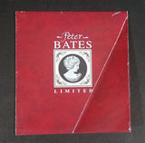 Peter Bates Limited Edition Blue White Flower Cameo in Black Hibiscus Pendant In Box - From The Miniature World of Peter Bates - Treasure Valley Antiques & Collectibles