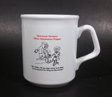 Collectible CP Rail Canadian Pacific Railway "Vancouver Division Office Automation Project" Ceramic Coffee Mug - Treasure Valley Antiques & Collectibles
