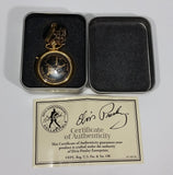 E.P.E. Elvis Presley 50th Anniversary Hound Dog Pocket Watch w/ Chain in Tin With Certificate of Authenticity