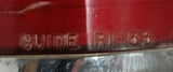 Original 1953 Chevrolet Belair Guidex Guide RI-53 Rear Tail Light Assembly with Lenses - No Cracks - Treasure Valley Antiques & Collectibles