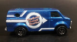 2009 Matchbox Service Center Chevy Van Custom Paint Works Metalflake Blue Die Cast Toy Car Vehicle