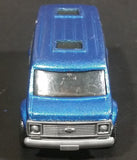2009 Matchbox Service Center Chevy Van Custom Paint Works Metalflake Blue Die Cast Toy Car Vehicle