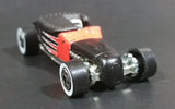 2001 Hot Wheels Rat Rods Track T Flat Black Die Cast Toy Hot Rod Car Vehicle - Treasure Valley Antiques & Collectibles