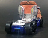 2014 Hot Wheels Hauling Rig Road Rally Copper Brown Semi Tractor Truck Die Cast Toy Car Vehicle Rig - Treasure Valley Antiques & Collectibles