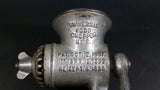 Antique 1899 Landers, Frary & Clark Cast Iron Universal Food Chopper No. 2 Hand Crank Wooden Handle - Treasure Valley Antiques & Collectibles