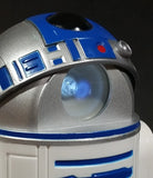 2013 Star Wars R2D2 Shaped Flashlight Toy - Lucas Films - 2 AAA Batteries - Treasure Valley Antiques & Collectibles
