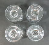 Set of 4 Vintage Libbey Pheasant Hunting Game Bird Rimmed 5" Wine Glasses - Treasure Valley Antiques & Collectibles