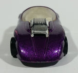 1993 Hot Wheels Silhouette II 5 DOT Wheels Metalflake Purple Die Cast Toy Car Vehicle