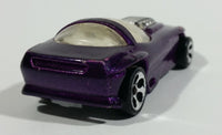 1993 Hot Wheels Silhouette II 5 DOT Wheels Metalflake Purple Die Cast Toy Car Vehicle