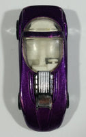 1993 Hot Wheels Silhouette II 5 DOT Wheels Metalflake Purple Die Cast Toy Car Vehicle