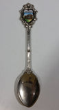 Agrigento Sicily, Italy Valle dei Templi Silver Plated Souvenir Spoon Travel Collectible - Ancient Greek Archaeological Site - Treasure Valley Antiques & Collectibles