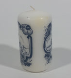 Delft Blue Holland Windmill Decor 3" Tall Wax Candle Unused - Like New - Treasure Valley Antiques & Collectibles