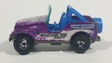 1999 Hot Wheels Snow Patrol Avalanche Resort Roll Patrol Jeep CJ Purple Die Cast Toy Car Vehicle - Treasure Valley Antiques & Collectibles