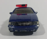 1996 Road Champs Chevrolet Caprice New York State Police State Trooper Dark Blue 1/43 Scale Die Cast Toy Car Emergency Vehicle - Treasure Valley Antiques & Collectibles