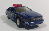 1996 Road Champs Chevrolet Caprice New York State Police State Trooper Dark Blue 1/43 Scale Die Cast Toy Car Emergency Vehicle - Treasure Valley Antiques & Collectibles