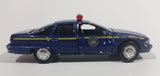 1996 Road Champs Chevrolet Caprice New York State Police State Trooper Dark Blue 1/43 Scale Die Cast Toy Car Emergency Vehicle - Treasure Valley Antiques & Collectibles