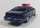 1996 Road Champs Chevrolet Caprice New York State Police State Trooper Dark Blue 1/43 Scale Die Cast Toy Car Emergency Vehicle - Treasure Valley Antiques & Collectibles
