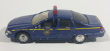 1996 Road Champs Chevrolet Caprice New York State Police State Trooper Dark Blue 1/43 Scale Die Cast Toy Car Emergency Vehicle - Treasure Valley Antiques & Collectibles