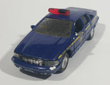 1996 Road Champs Chevrolet Caprice New York State Police State Trooper Dark Blue 1/43 Scale Die Cast Toy Car Emergency Vehicle - Treasure Valley Antiques & Collectibles
