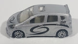 Rare SK or Welly Twist Auto Systems Mini Van Silver Grey Die Cast Toy Car Vehicle