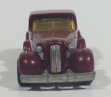 1983 Hot Wheels '35 Classic Caddy Cadillac Maroon Die Cast Toy Car Vehicle - Treasure Valley Antiques & Collectibles