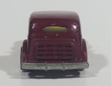 1983 Hot Wheels '35 Classic Caddy Cadillac Maroon Die Cast Toy Car Vehicle - Treasure Valley Antiques & Collectibles