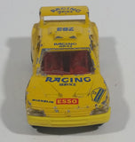 Vintage Majorette Peugeot 405 T 16 Yellow No. 202 with Esso and Michelin Logos 1/60 Scale Die Cast Toy Car Vehicle Made in France - Treasure Valley Antiques & Collectibles