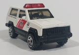 2006 Matchbox Coast Guard Jeep Cherokee White Die Cast Toy Car Rescue Emergency Vehicle - Treasure Valley Antiques & Collectibles