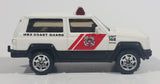 2006 Matchbox Coast Guard Jeep Cherokee White Die Cast Toy Car Rescue Emergency Vehicle - Treasure Valley Antiques & Collectibles
