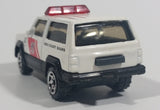 2006 Matchbox Coast Guard Jeep Cherokee White Die Cast Toy Car Rescue Emergency Vehicle - Treasure Valley Antiques & Collectibles