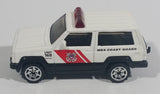 2006 Matchbox Coast Guard Jeep Cherokee White Die Cast Toy Car Rescue Emergency Vehicle - Treasure Valley Antiques & Collectibles