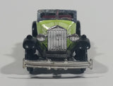Vintage Rare 1970s TinToys W.T. 303 1931 Rolls-Royce Phantom II Lime Green Die Cast Tin Toy Antique Classic Car Vehicle - Hong Kong - Treasure Valley Antiques & Collectibles