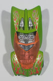 2007 Hot Wheels Three Trick Track Swoopy Do Metalflake Green Die Cast Toy Car Vehicle - Treasure Valley Antiques & Collectibles