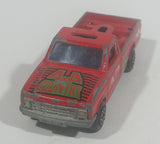 Rare Vintage Majorette Camping Car Truck Red Die Cast Toy Car Vehicle No. 278 1/60 Scale