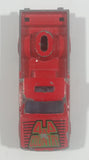 Rare Vintage Majorette Camping Car Truck Red Die Cast Toy Car Vehicle No. 278 1/60 Scale