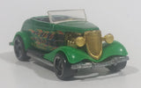 2000 Hot Wheels Hot Rod Magazine Series '33 Ford Roadster O'Lucky Flames St. Patrick's Day Green Die Cast Toy Car Vehicle - Treasure Valley Antiques & Collectibles