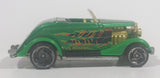 2000 Hot Wheels Hot Rod Magazine Series '33 Ford Roadster O'Lucky Flames St. Patrick's Day Green Die Cast Toy Car Vehicle - Treasure Valley Antiques & Collectibles