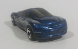 1999 Hot Wheels Chrysler Thunderbolt Metalflake Dark Blue Die Cast Toy Car Vehicle - Treasure Valley Antiques & Collectibles
