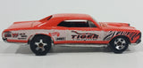 2000 Hot Wheels '67 Pontiac GTO Orange Die Cast Toy Car Vehicle - Treasure Valley Antiques & Collectibles