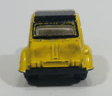 Rare Maisto 1968 Citroen 2CV Yellow 1/64 Scale Die Cast Toy Car Vehicle