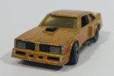 1983 Hot Wheels Flat Out 442 Metalflake Gold Die Cast Toy Muscle Car Vehicle - Treasure Valley Antiques & Collectibles
