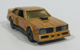 1983 Hot Wheels Flat Out 442 Metalflake Gold Die Cast Toy Muscle Car Vehicle - Treasure Valley Antiques & Collectibles