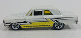 2007 Hot Wheels All Stars Ford Thunderbolt White Die Cast Toy Muscle Car Vehicle