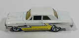 2007 Hot Wheels All Stars Ford Thunderbolt White Die Cast Toy Muscle Car Vehicle