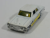 2007 Hot Wheels All Stars Ford Thunderbolt White Die Cast Toy Muscle Car Vehicle
