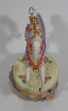 Decorative Carousel Horse on a Cake Music Box - Plays a song with a nice melody - Treasure Valley Antiques & Collectibles