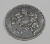 Vintage Once A King Always A King - Once A Knight Is Enough Collectible Metal Coin Token - Treasure Valley Antiques & Collectibles