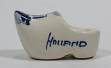 Vintage Delft Holland Style Windmill Ceramic 2 1/2" Shoe Clog - Treasure Valley Antiques & Collectibles