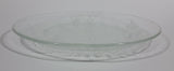Duralex Corn Decor Embossed Tempered Clear Transparent Glass 9" Plate - France